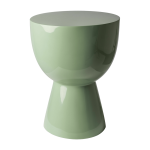 Tabouret vert pastel laqu� tip tap - pols potten