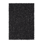 Tapis � boules de feutre effet pierre fonc� 160x230 cm kurt - myfelt