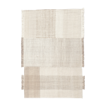 Tapis dhurrie en jute beige 200x300 cm tres - nanimarquina