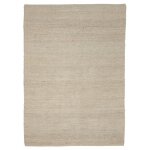 Tapis dhurrie en jute marron 200x300 cm herb - nanimarquina