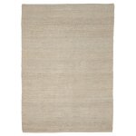 Tapis dhurrie en jute marron 200x300 cm herb - nanimarquina