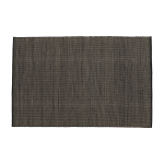 Tapis dhurrie en laine noir 170x240 cm tatami - nanimarquina
