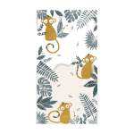 Tapis pour enfant en polypropyl�ne miel 80x150 cm monkey paradise - nattiot