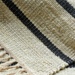 Tapis hdsima negro / natural - house doctor
