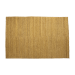 Tapis en jute jaune ocre 200x300 cm earth - nanimarquina