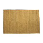 Tapis en jute jaune ocre 200x300 cm earth - nanimarquina