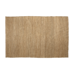 Tapis en jute marron 200x300 cm knitted - nanimarquina