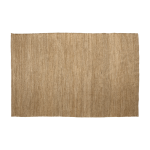 Tapis en jute marron 200x300 cm knitted - nanimarquina