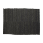 Tapis en jute noir 200x300 cm earth - nanimarquina