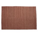 Tapis en jute terracota 200x300 cm earth - nanimarquina