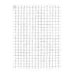 Tapis en laine blanc 230x300m mosaic - lorena canals