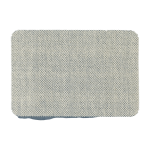 Tapis de laine bleu p�le 170x240 cm pebble - muuto
