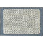 Tapis de laine bleu p�le 200x300 cm pebble - muuto