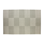 Tapis en laine gris 300x200 cm check - hay
