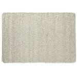 Tapis en laine gris clair 200x300 cm peas random - hay