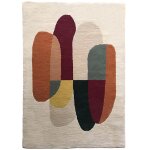 Tapis en laine multicolore 200x290 cm pluriel - edito