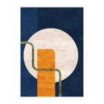Tapis en laine et soie v�g�tale 170x240 cm lina - son - tapis