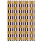 Tapis en laine et soie v�g�tale rose et moutarde 230x160cm alexia - son tapis