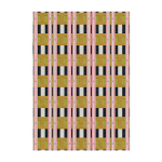 Tapis en laine et soie v�g�tale rose et moutarde 300x250 alexia - son - tapis