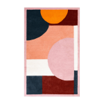 Tapis en laine tuft�e 120x180cm morning yoga - colortherapis