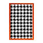 Tapis en laine tuft�e 200x300cm pied de poule - colortherapis