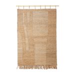 Tapis mural en jute naturel et tige en bois de h�tre 50x100cm harvest - ferm living