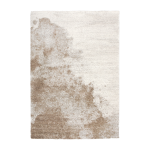 Tapis rectangulaire en laine ocre 160x230cm ecume - edito