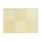 Tapis rectangulaire en laine tuft� � la main damier jaune clair 170x240cm level - normann copenhagen