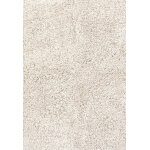 Tapis rectangulaire � poils longs en laine bone white 300x400cm fallingwater - layered