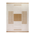 Tapis rectangulaire en tissage naturel 300x230 cm guna 03 - gervasoni