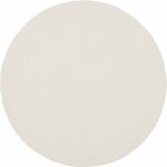 Tapis rond en laine �cru 250 cm lin�a - myfelt