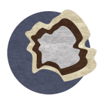 Tapis rond en laine et soie v�g�tale 250 cm noor - son - tapis