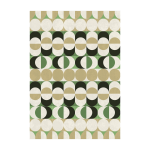 Tapis en vinyle olive et beige 200x140cm bulb - edito