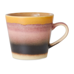 Tasse � cappuccino en gr�s 8, 5cm sunset - hkliving