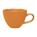 Tasse en gr�s orange good morning - urban nature culture