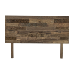 T�te de lit en bois r�cup�r� marron 180 x 122 cm rilo - bloomingville