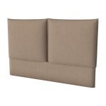 T�te de lit en coton beige 200 cm feng ritz - bolia