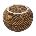 The colonial peek - a - boo basket - marron naturel - m - bazar bizar