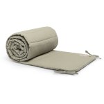 Tour de lit en nid d'abeille de coton bio vert laurier 207 x 32 cm nest - nobodinoz