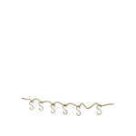 Tringle avec crochets en laiton mate poli curvature - ferm living