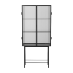 Vaisselier en verre roseau 155 cm haze - ferm living
