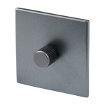 Variateur simple en acier inoxydable graphite 8, 8cm dimmers - tala