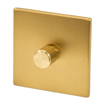 Variateur simple en acier inoxydable laiton 8, 8cm dimmers - tala