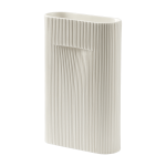 Vase blanc 35 cm ridge - muuto