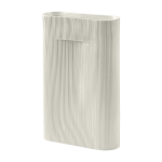 Vase blanc 48, 5 cm ridge - muuto