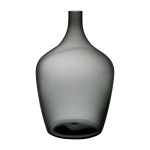 Vase dame jeanne large smoke - nude glass