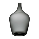 Vase dame jeanne large smoke - nude glass