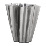 Vase en m�tal argent� bross� 6, 5x13cm hdflood - house doctor