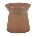 Vase n�3 en gr�s rouge brique 19x18, 5cm marie - ann - serax