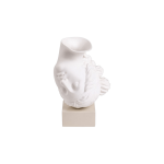 Vase en porcelaine et base en pl�tre 22x17x30cm amor volat - seletti